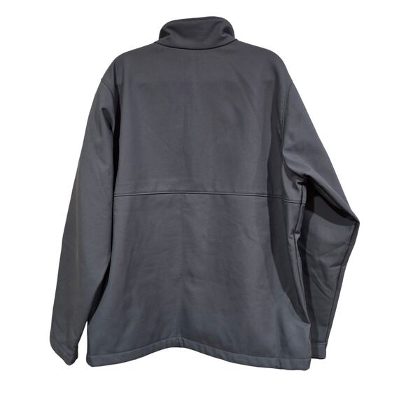 Men's Columbia Gray Fleece Lined Full Zip Softshell Jacket | Size Large - Picture 2 of 10